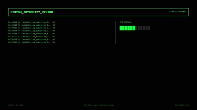 Kernel Panic Detected Red Alert Screen with Critical System Failure and Stack Smashing Error Logs.