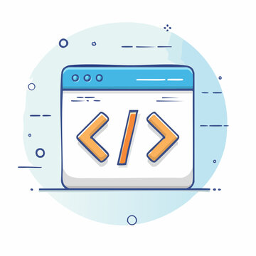 Coding and Programming Icon