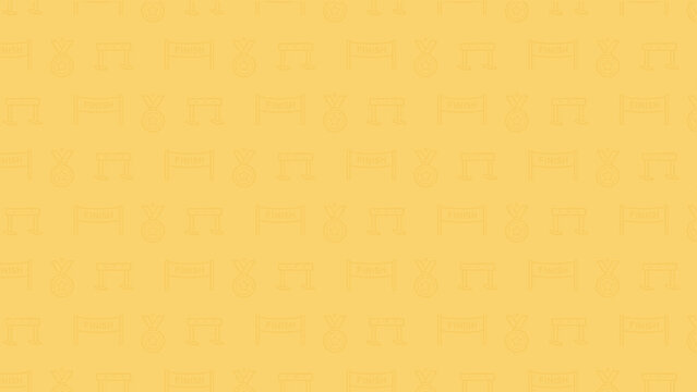 Soccer doodle vector pattern 