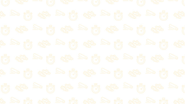 Soccer doodle vector pattern 