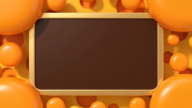 Blank Blackboard with Cheese Background