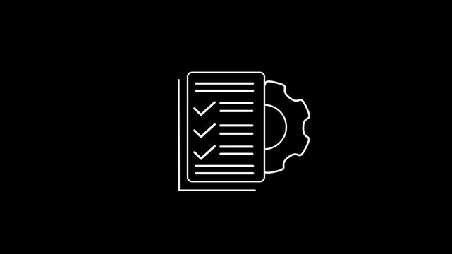 compliant minimalist stroke animation