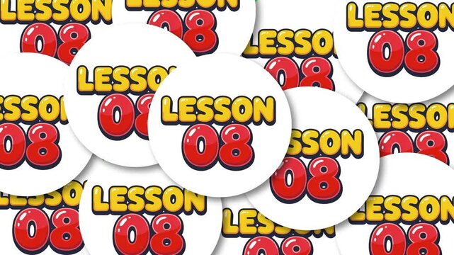 Lesson 08 - Green Screen Transition Animation | Educational Badge Overlay Motion Background