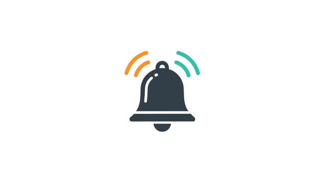 Notification Bell Icon Alert Symbol.