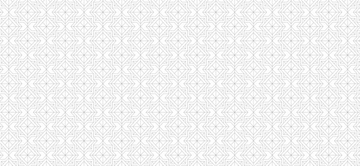 Fototapeta premium Decorative White Surface with Geometric Shapes