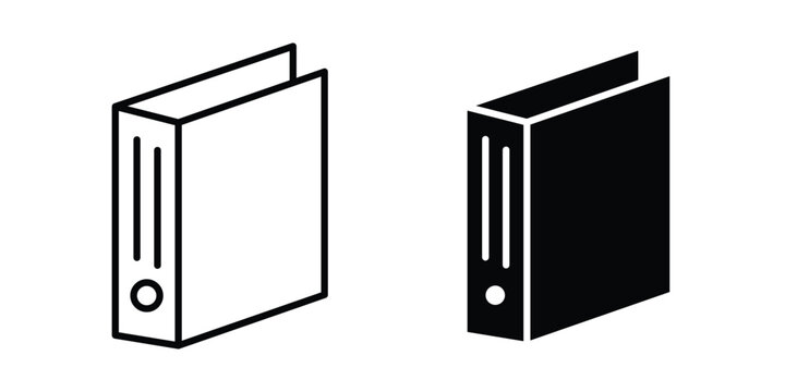 Binder icon simple element illustration pack