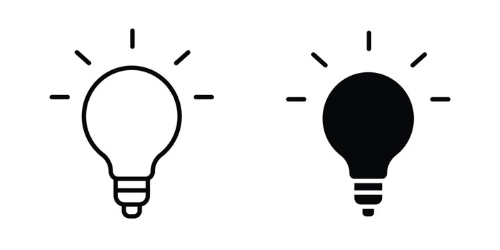 Idea icon simple element illustration pack