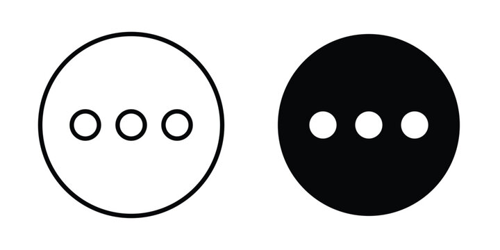 More icon simple element illustration pack