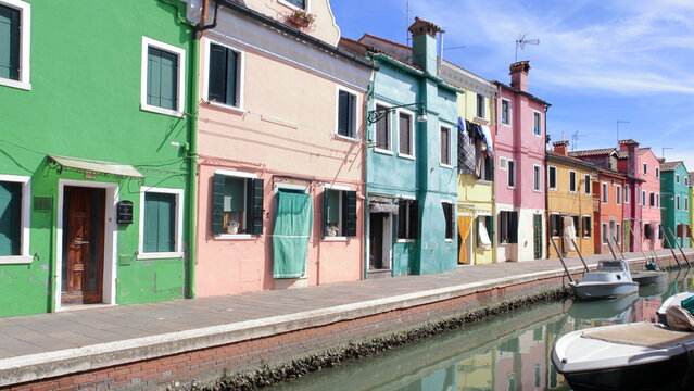 Burano case colorate