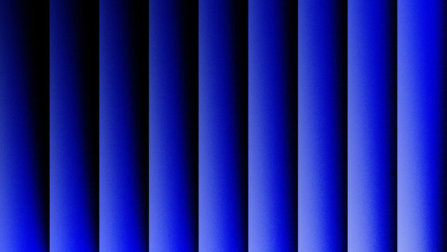 Abstract blue lines create a bright wave pattern with a dark purple texture, forming a vertical striped backdrop illustration for a modern stage curtain wallpaper design