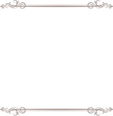 Obraz premium Classic bronze frame
