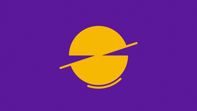 Flat Modern Simple Clean Middle Shape Logo Reveal
