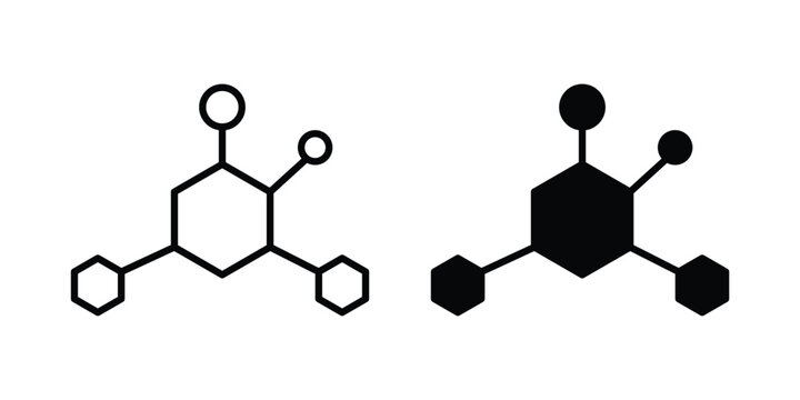 Hormones icon collection. Vector icon illustrated