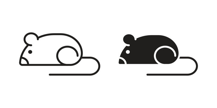 Rat icon collection. Vector icon illustrated