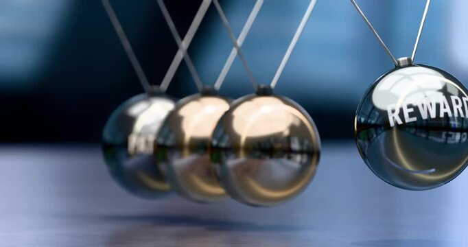 Reward is created by patience. Elegant metaphor for patience leading to reward. Mutual and self inforcing link between patience and reward. No AI, created by humans for humans.