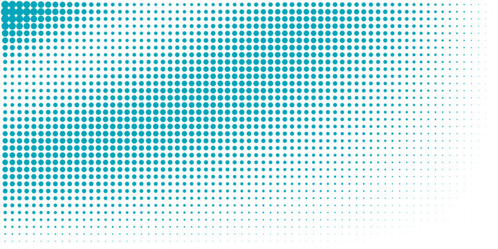 Transparent Vector Gradient Blue Color Halftone Background Staggered Dots Pattern modern dotted.Eps10