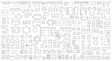 Collection of Architectural Floor Plans and Diagrams. © Jeni
