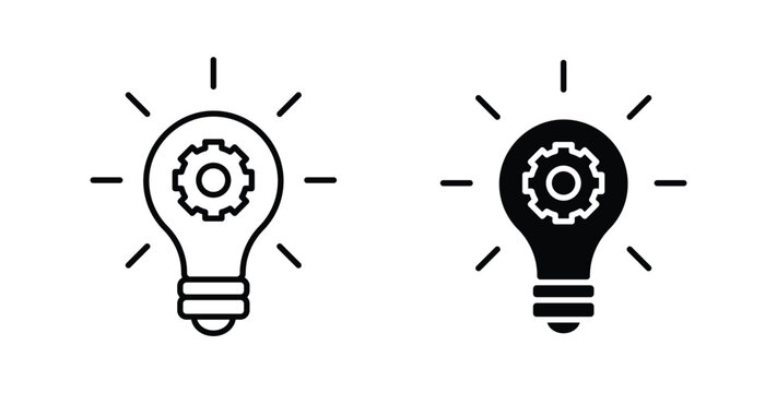 Innovation icon for ui and web, Vector pictogram
