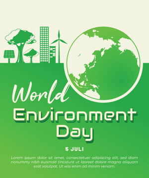 World Environment Day 5 Juli Template