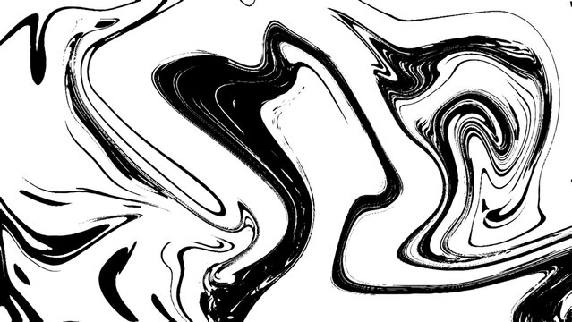 Distressed monochrome fluid paint texture. 