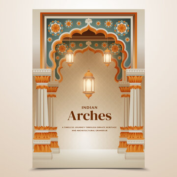 Indian Royal Archway Scene