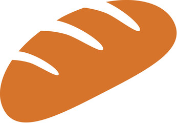 Obraz premium Flat design bread