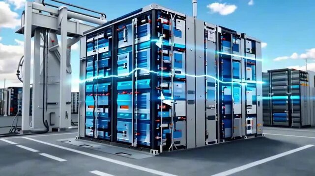 Modern Data Center Cloud Infrastructure Facility