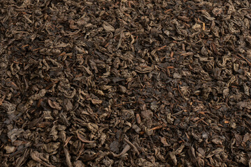 Fototapeta premium Dried tea leaves as a background.