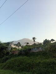 Fototapeta premium village in the mountains