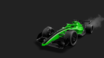 Fototapeta premium Race car. 3d rendering. 3d illustration