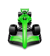 Fototapeta premium Racecar. 3d rendering. 3d illustration Racing car