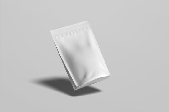 Coffee Bag Pouch Blank Mockup