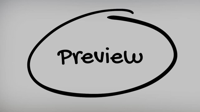 Preview Hand Writing Text on Glass Screen