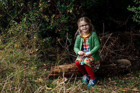 Family walks in nature, Co. Kildare with horses and 7 children