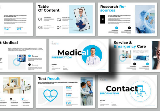 Medical Health Care Presentation Template