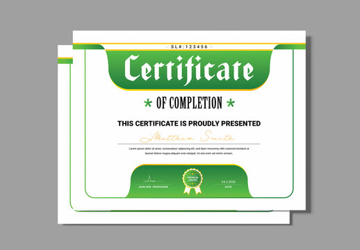 Certificate Design