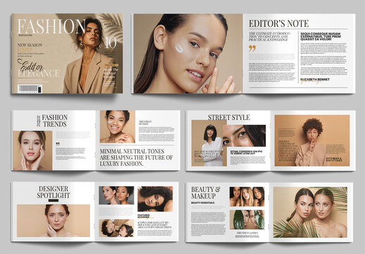 Elegant Beauty and Lifestyle Magazine
