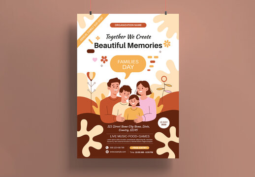 Family Day Poster Template