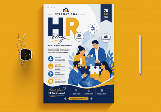 International HR Day Flyer