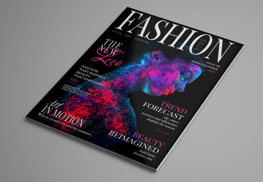 Modern Elegant Magazine Cover