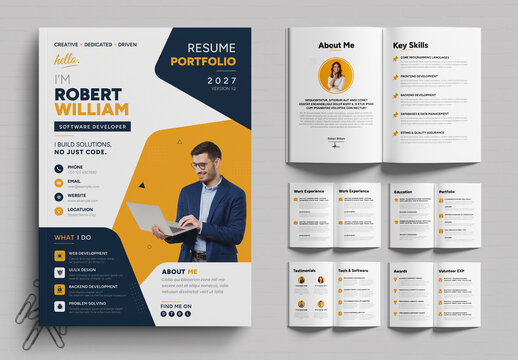 Software Developer Portfolio Template
