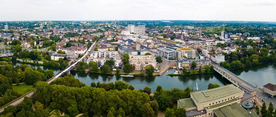 Mülheim an der Ruhr, Luftbild © CLHuetter