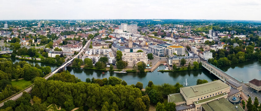 M&uuml;lheim an der Ruhr, Luftbild