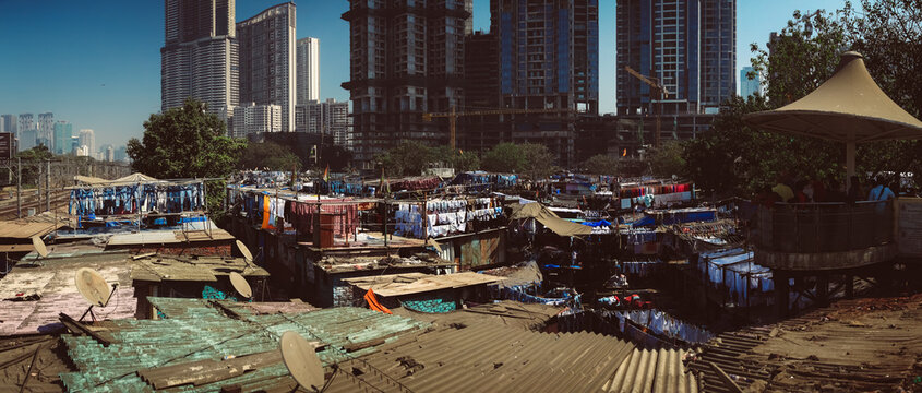 Mumbai, Indien, Dhobi Ghat