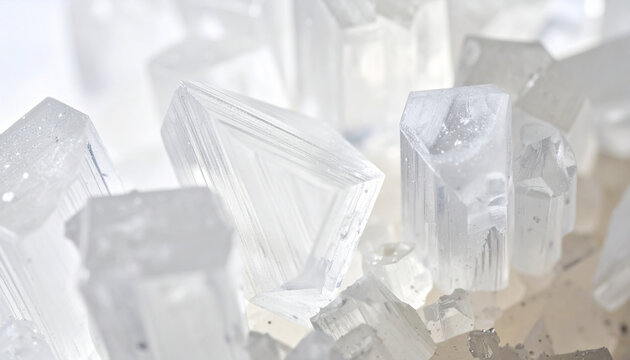 Transparent Crystal Ice Cubes
