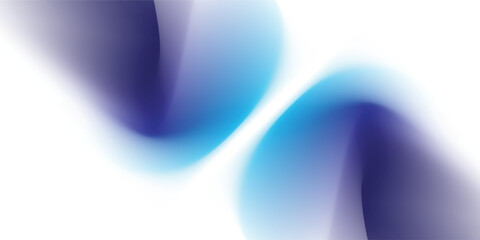 Obraz premium Abstract background with soft blue and navy gradient waves on a white backdrop. Modern minimalist flowing texture for creative digital backdrops, tech headers, and professional graphic designs.