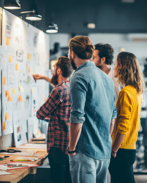 Business Team Strategy Workshop for Design Thinking and Corporate Training