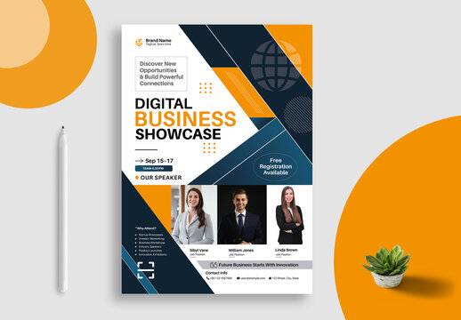 Business Showcase Event Flyer Template