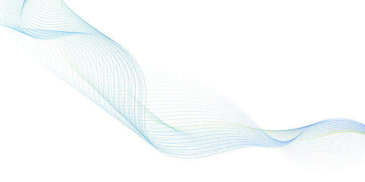 light green or blue wave line background, line stripe energy connection web music and sound, Serene ocean waves gently thin parallel lines in gradien	
green wave  line curve  banner background design.