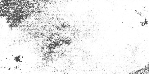 Fototapeta premium Abstract black and white old surface texture with distressed cracks, worn scratches, and grunge pattern overlay.